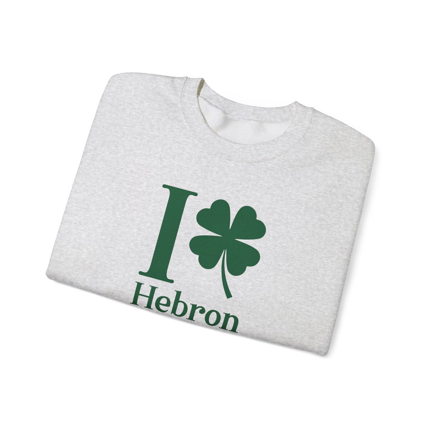 I Clover Hebron Unisex Heavy Blend™ Crewneck Sweatshirt