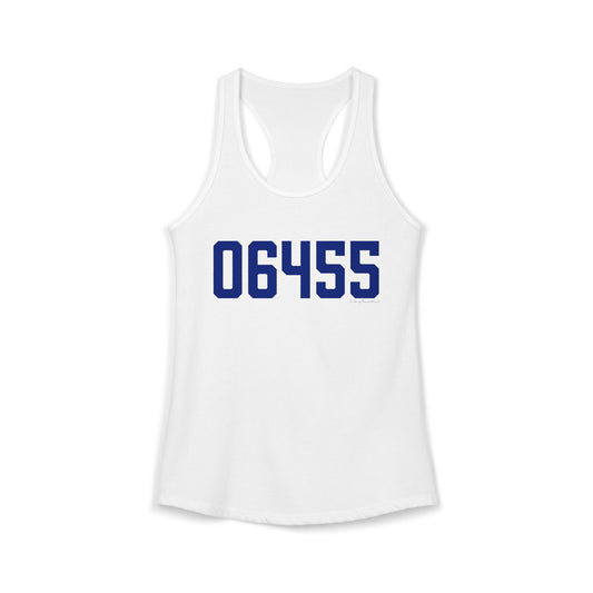 06455 Middlefield Connecticut Zip Code Women's Ideal Racerback Tank Top