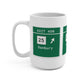 Vintage Merritt Parkway Exit 49N Sign Mug 15oz