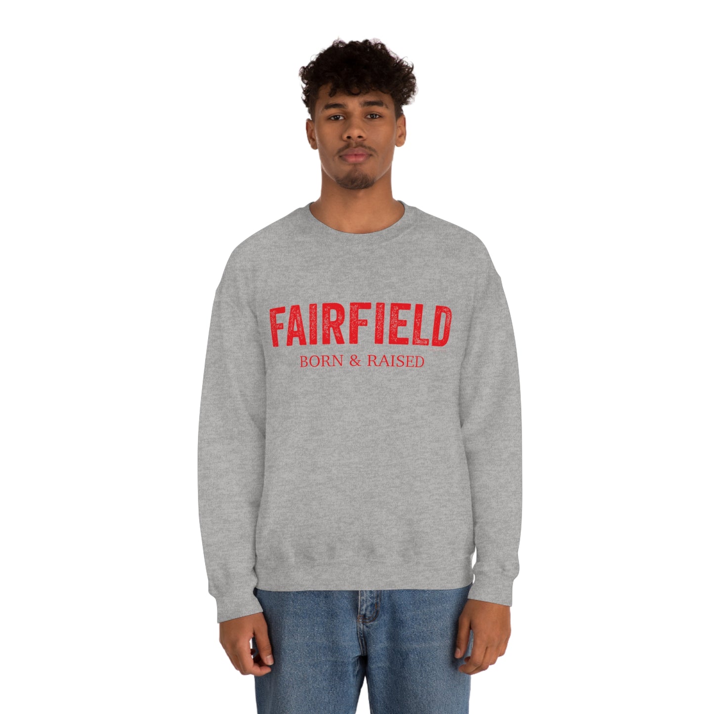 Fairfield Born & Raised Unisex Heavy Blend™ Crewneck Sweatshirt