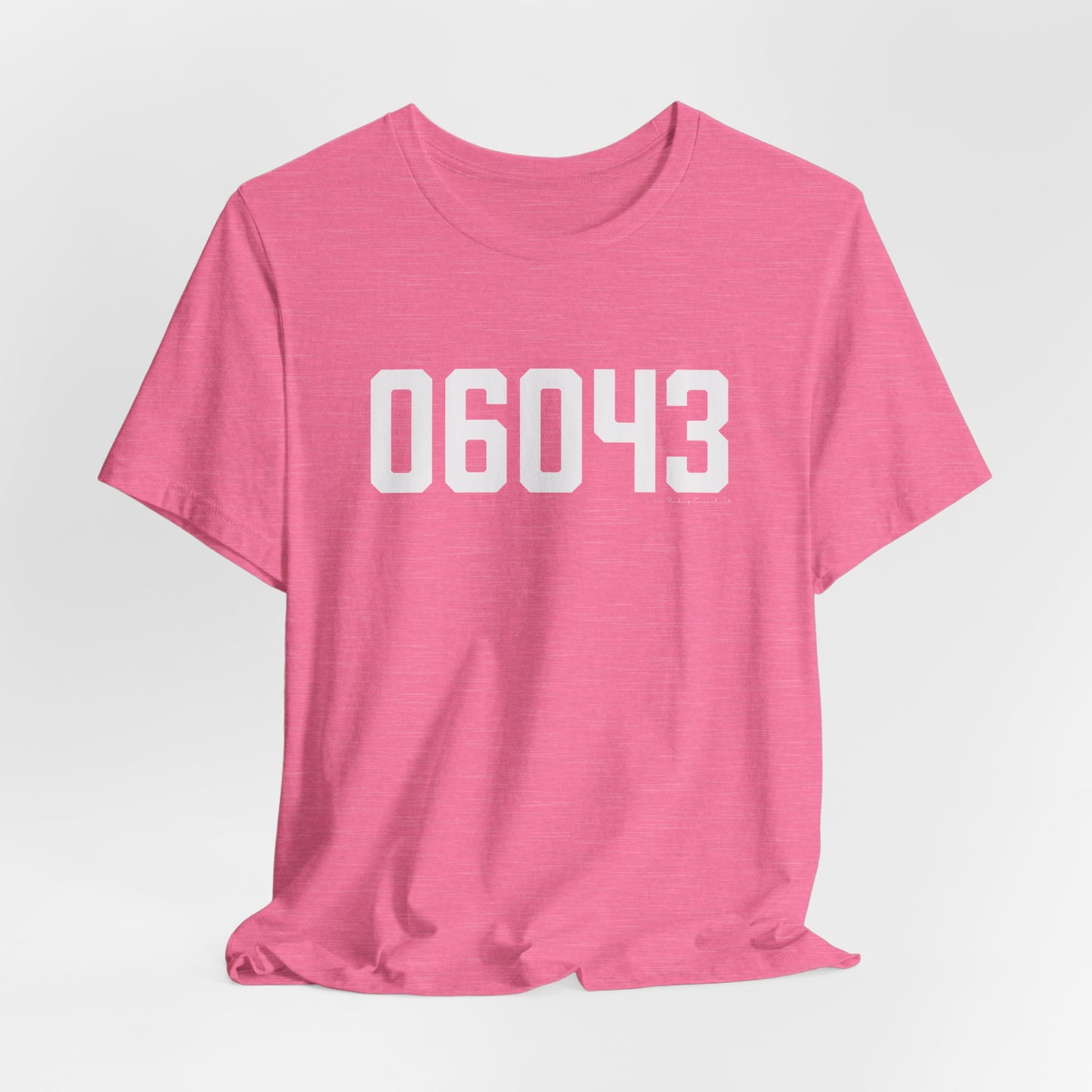 06043 Bolton CT Zip Code Unisex Jersey Short Sleeve T-Shirt
