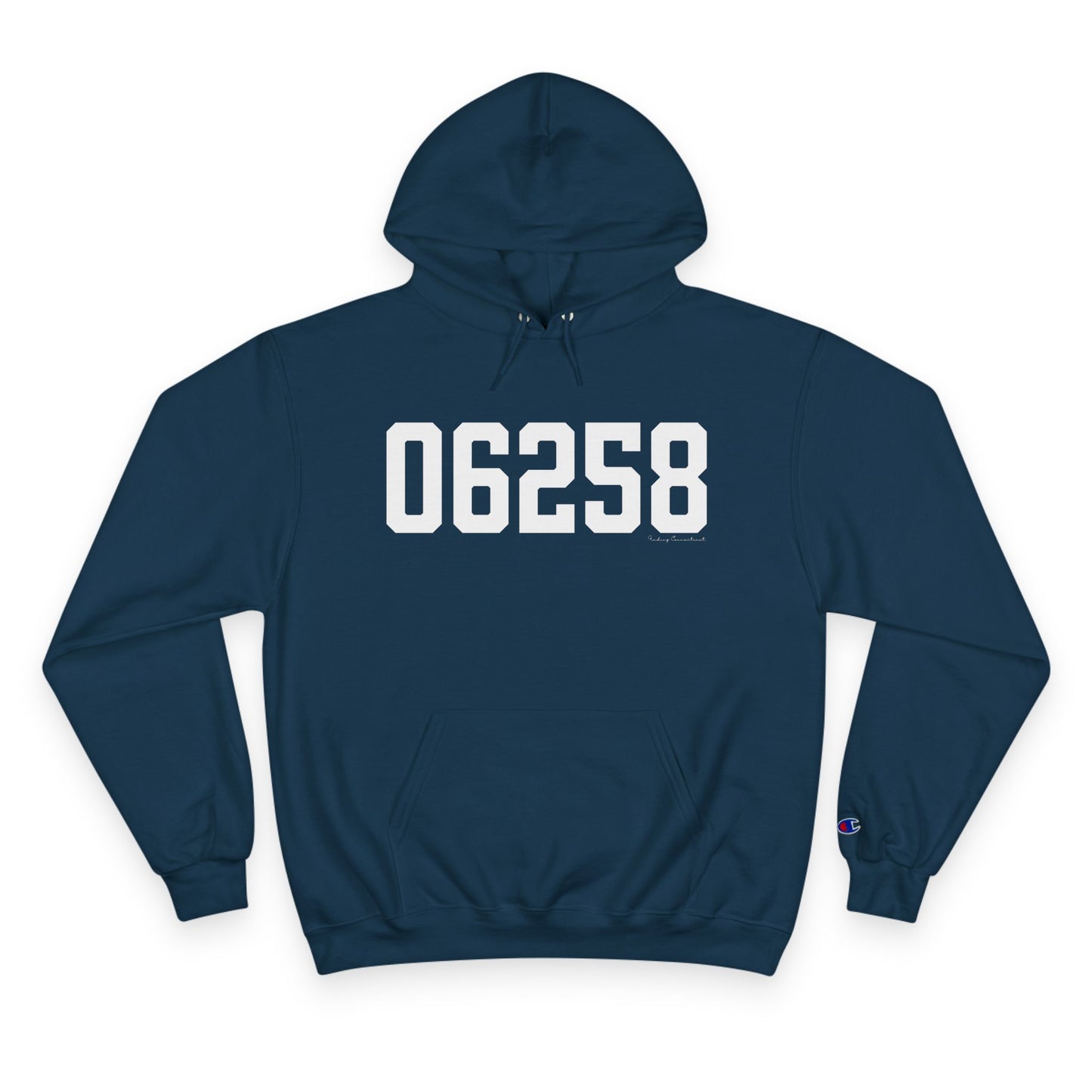 06258 Pomfret CT Zip Code Champion Hoodie