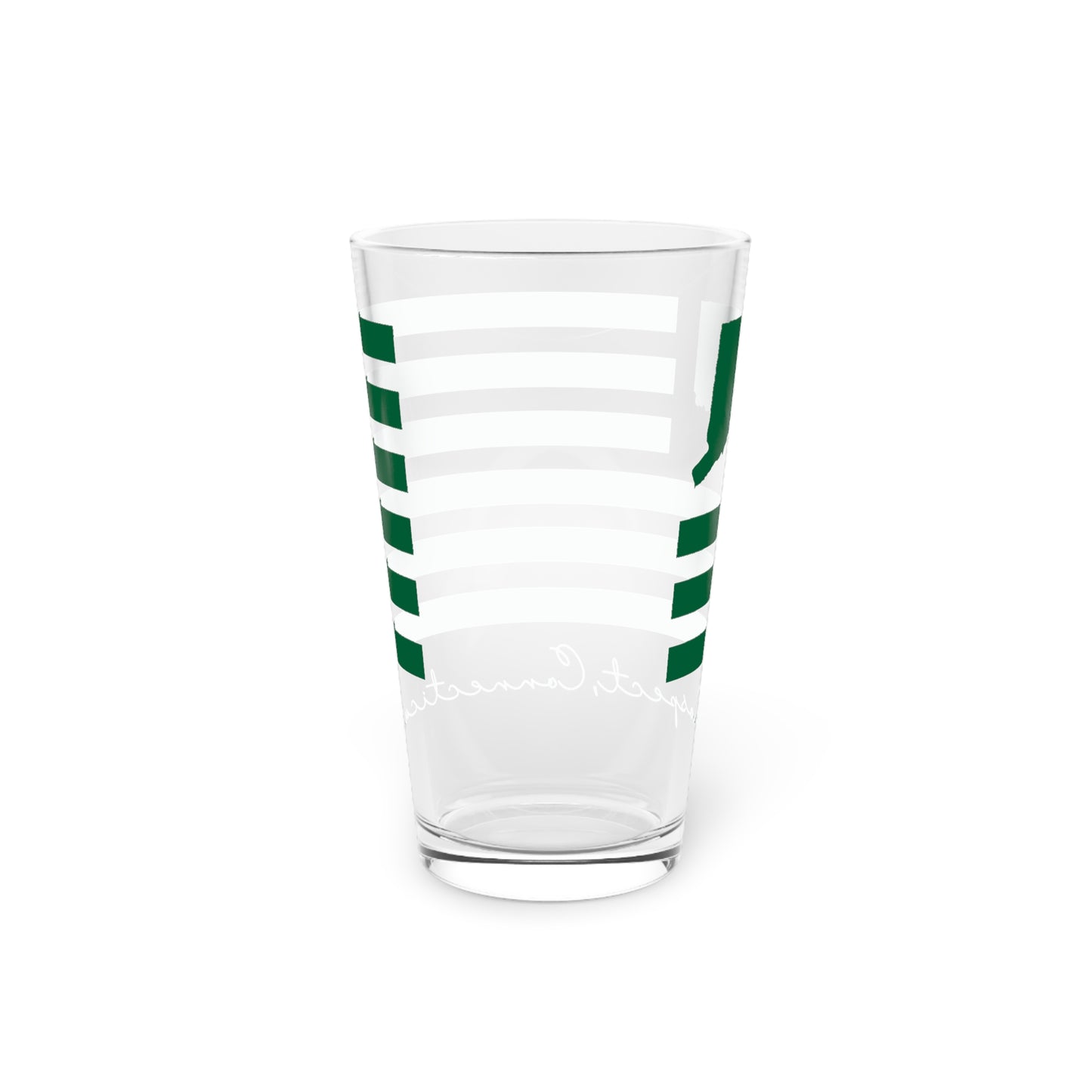 Prospect Connecticut St. Patrick’s Day Flag Pint Glass, 16oz