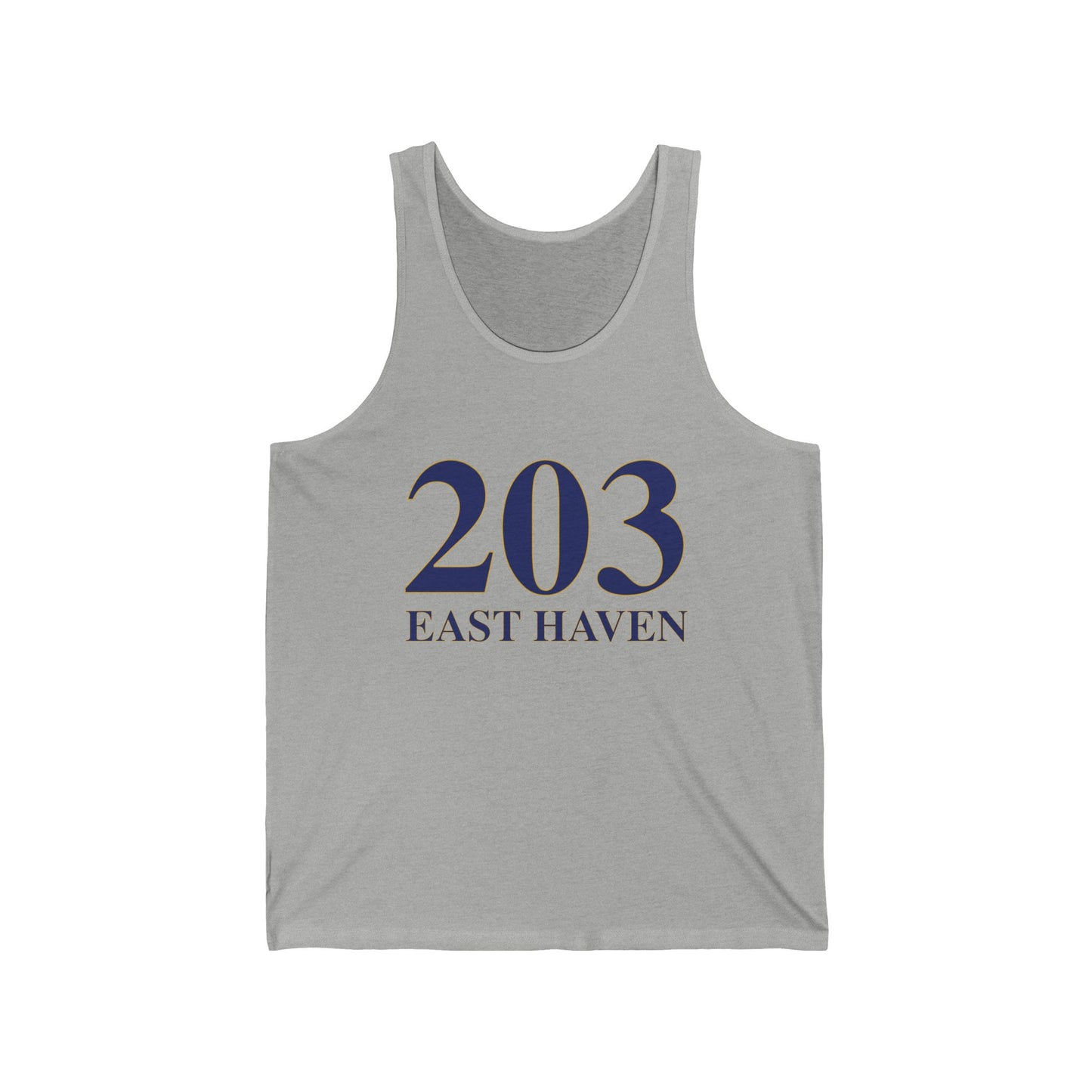 203 East Haven Unisex Jersey Tank
