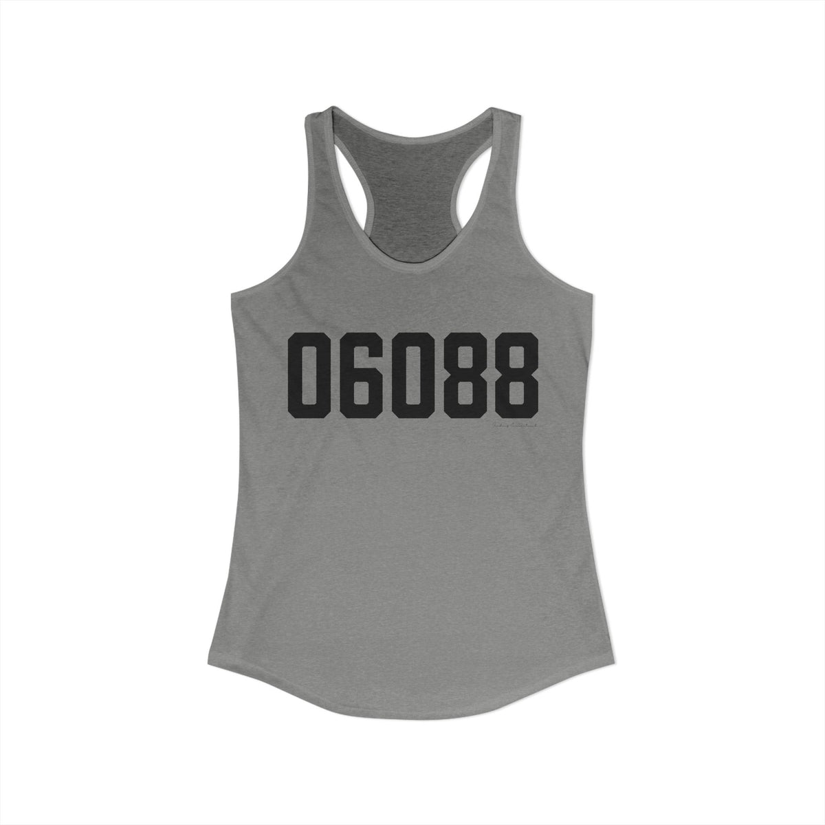 06088 East Windsor Connecticut Zip Code Women's Ideal Racerback Tank Top
