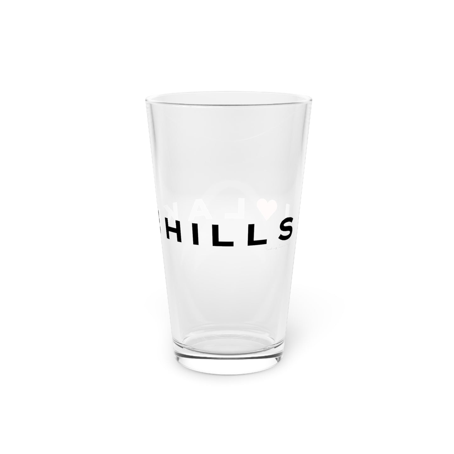 Lake Hills Vision Pint Glass, 16oz