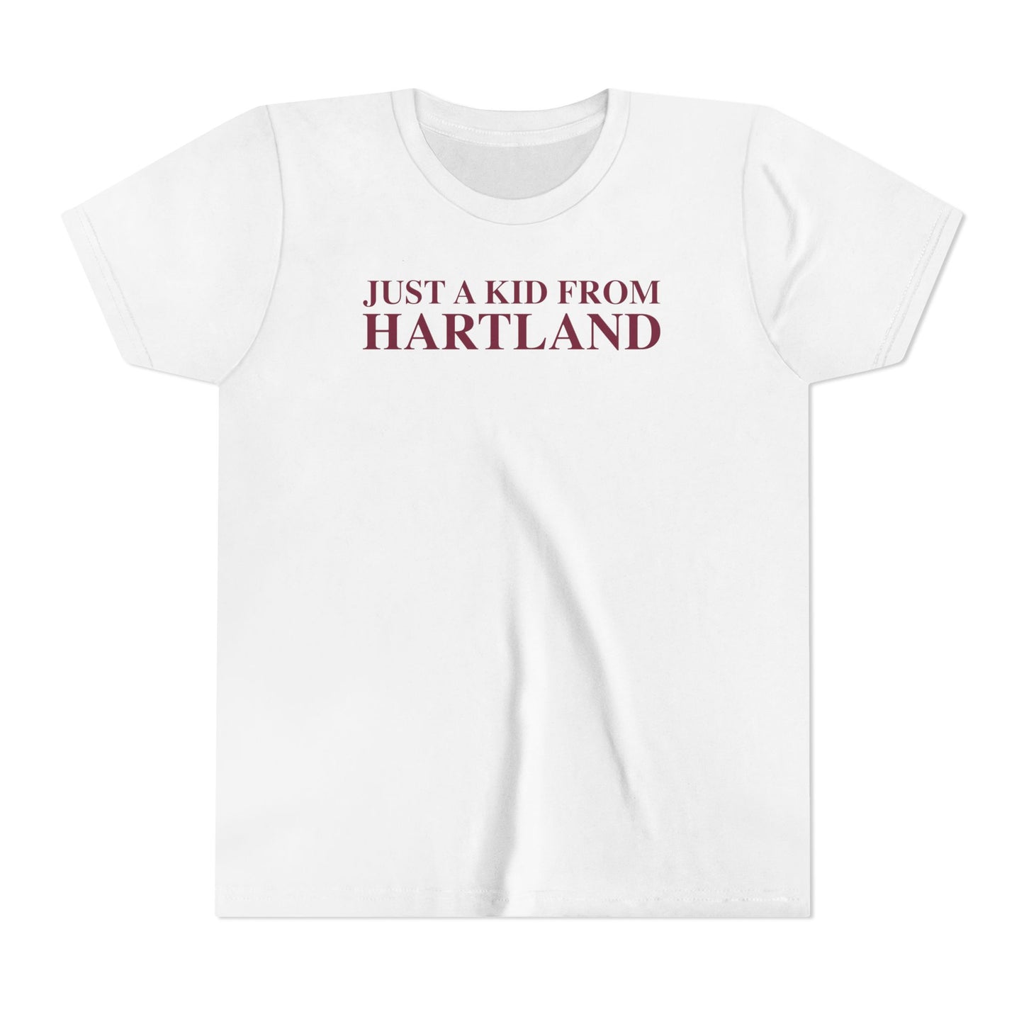 Just a kid from Hartland Youth Short Sleeve T-Shirt