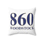 860 Woodstock Spun Polyester Square Pillow
