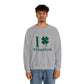 I Clover Old Saybrook Unisex Heavy Blend™ Crewneck Sweatshirt (green)