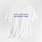Just a kid from Newington Unisex Jersey Short Sleeve Tee