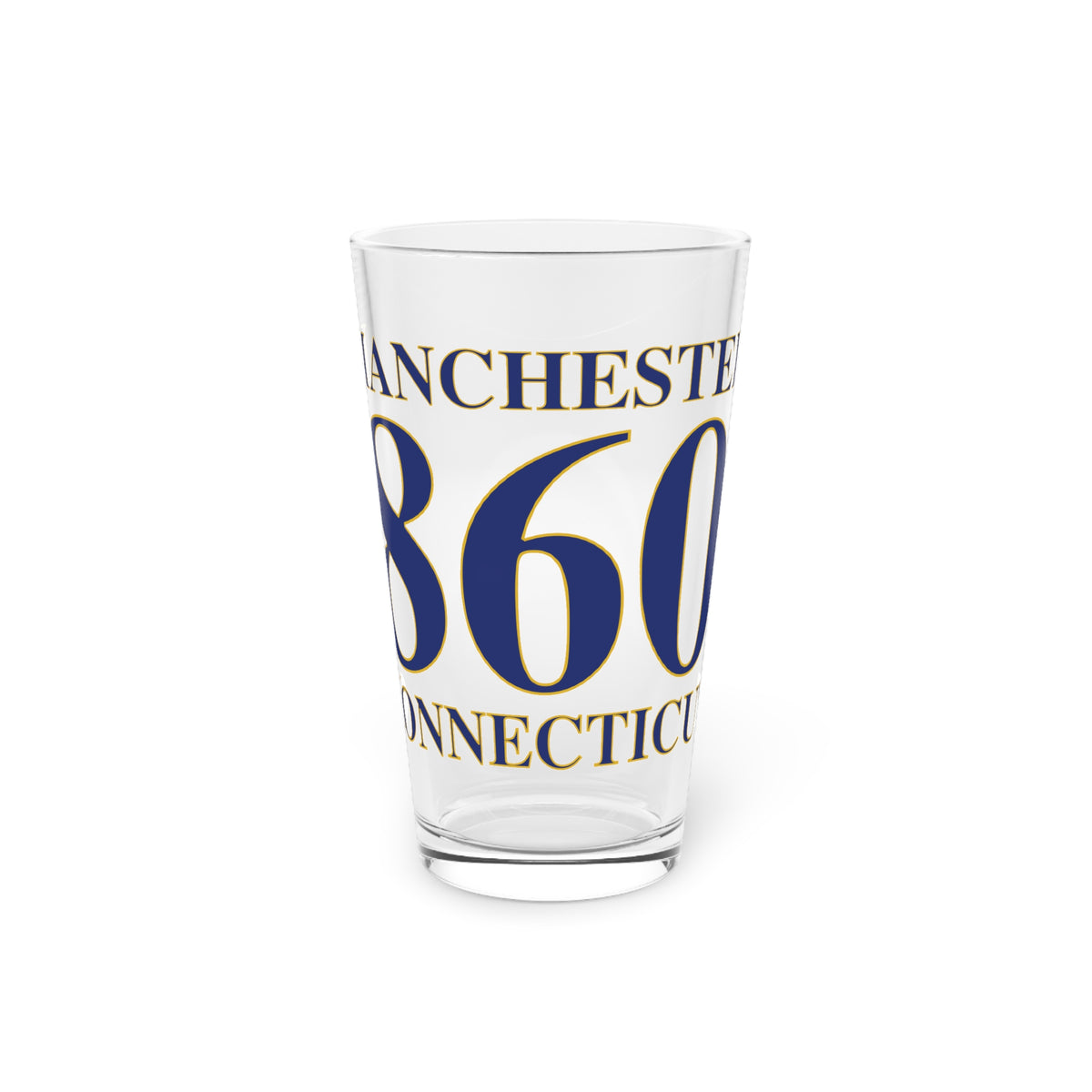 Manchester 860 Connecticut Pint Glass, 16oz