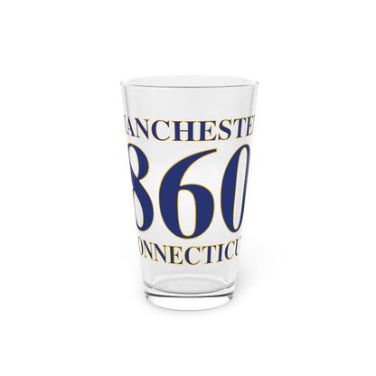 Manchester 860 Connecticut Pint Glass, 16oz