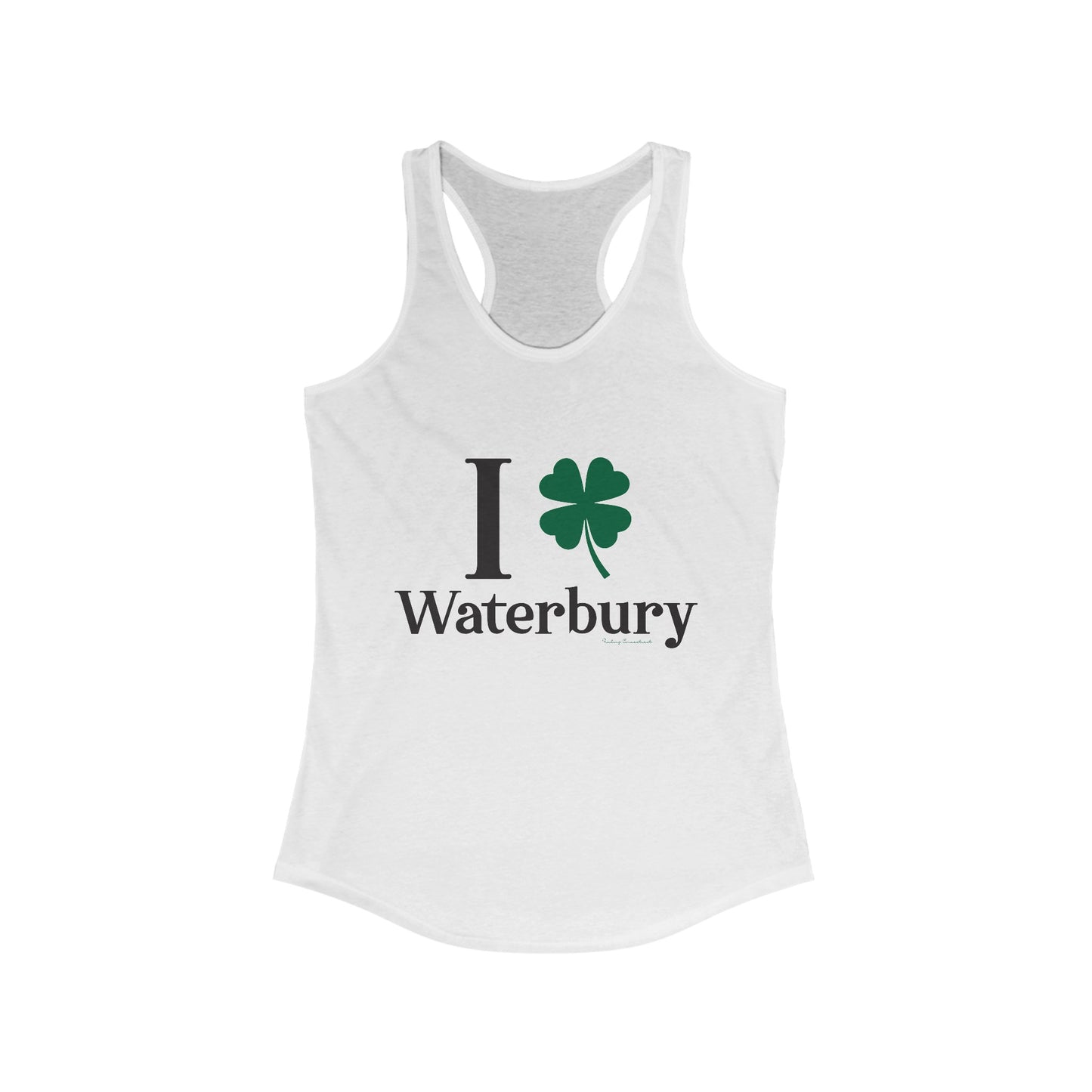 I Clover Waterbury Women's Ideal Racerback Tank