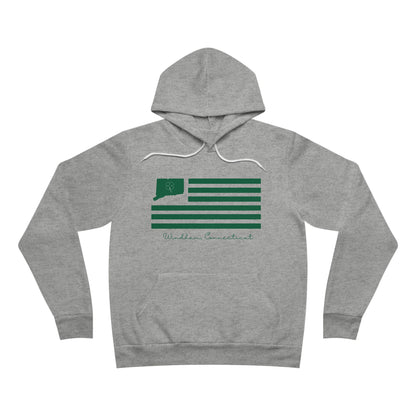 Windham Connecticut St Patrick’s Day Flag Unisex Sponge Fleece Pullover Hoodie