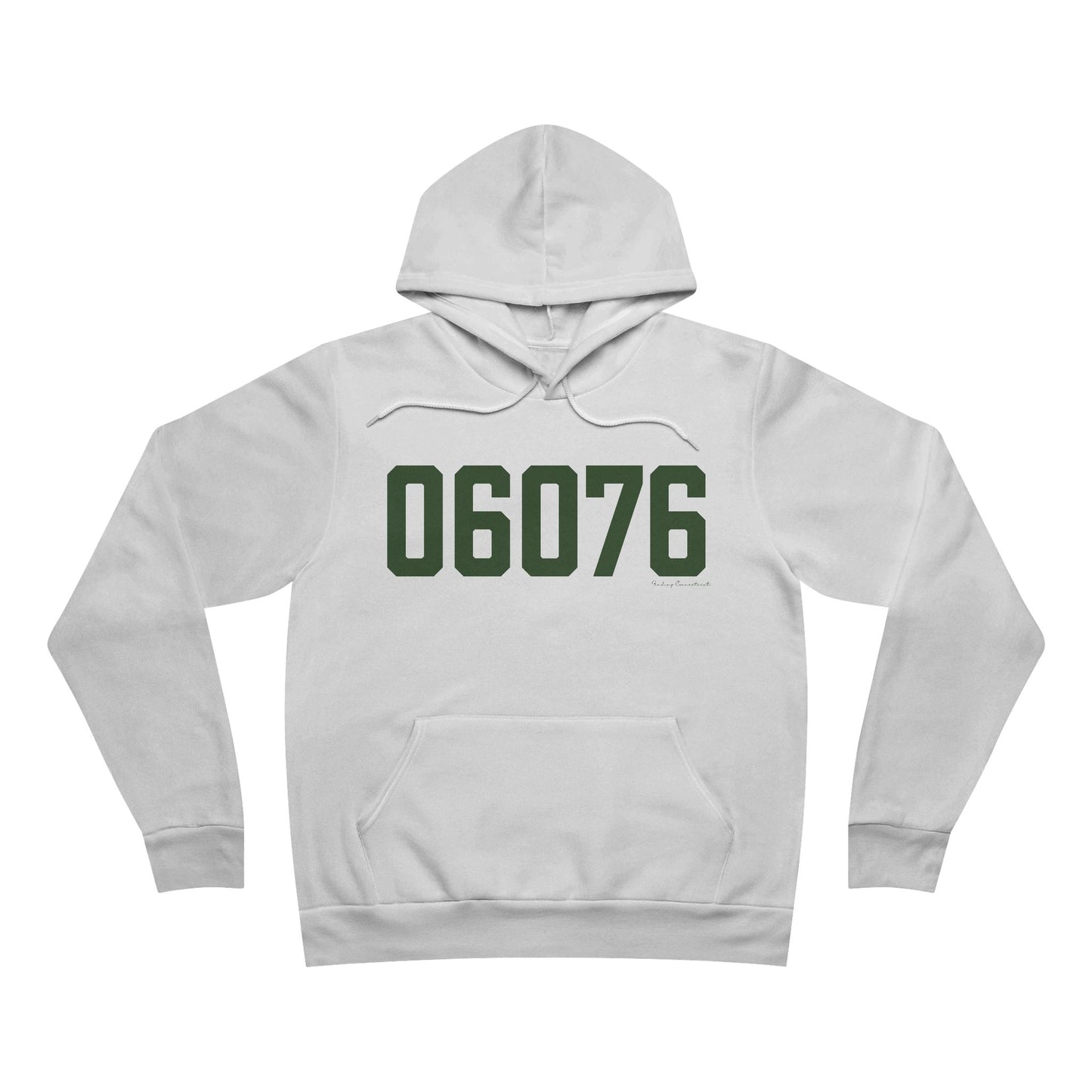 06076 Union Connecticut Zip Code Unisex Sponge Fleece Pullover Hoodie