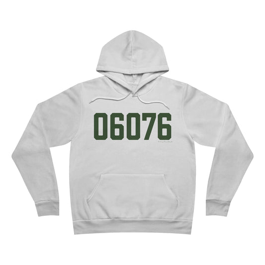 06076 Union Connecticut Zip Code Unisex Sponge Fleece Pullover Hoodie