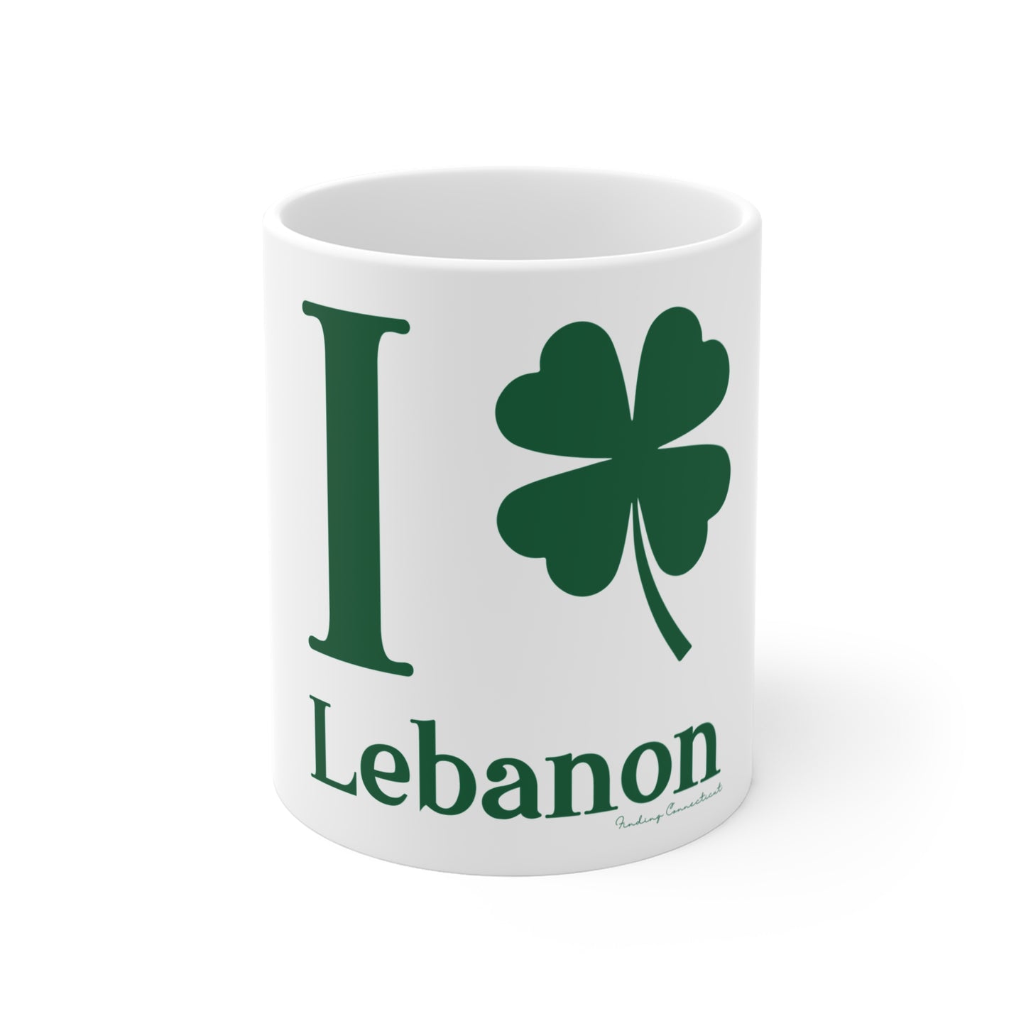 I Clover Lebanon Mug 11oz
