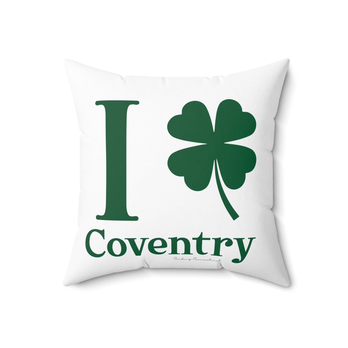 I Clover Coventry Spun Polyester Square Pillow