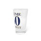 East Lyme 860 Connecticut Pint Glass, 16oz