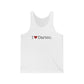 I Heart Darien.  Unisex Jersey Tank Top