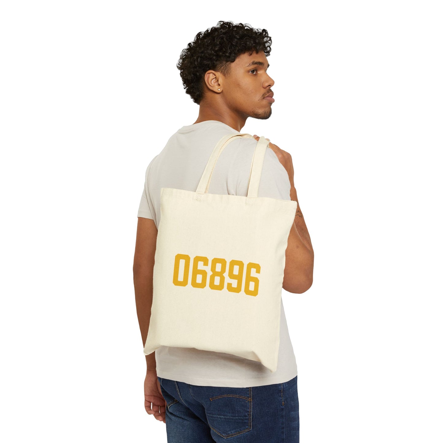 06896 Redding Connecticut Zip Code Cotton Canvas Tote Bag