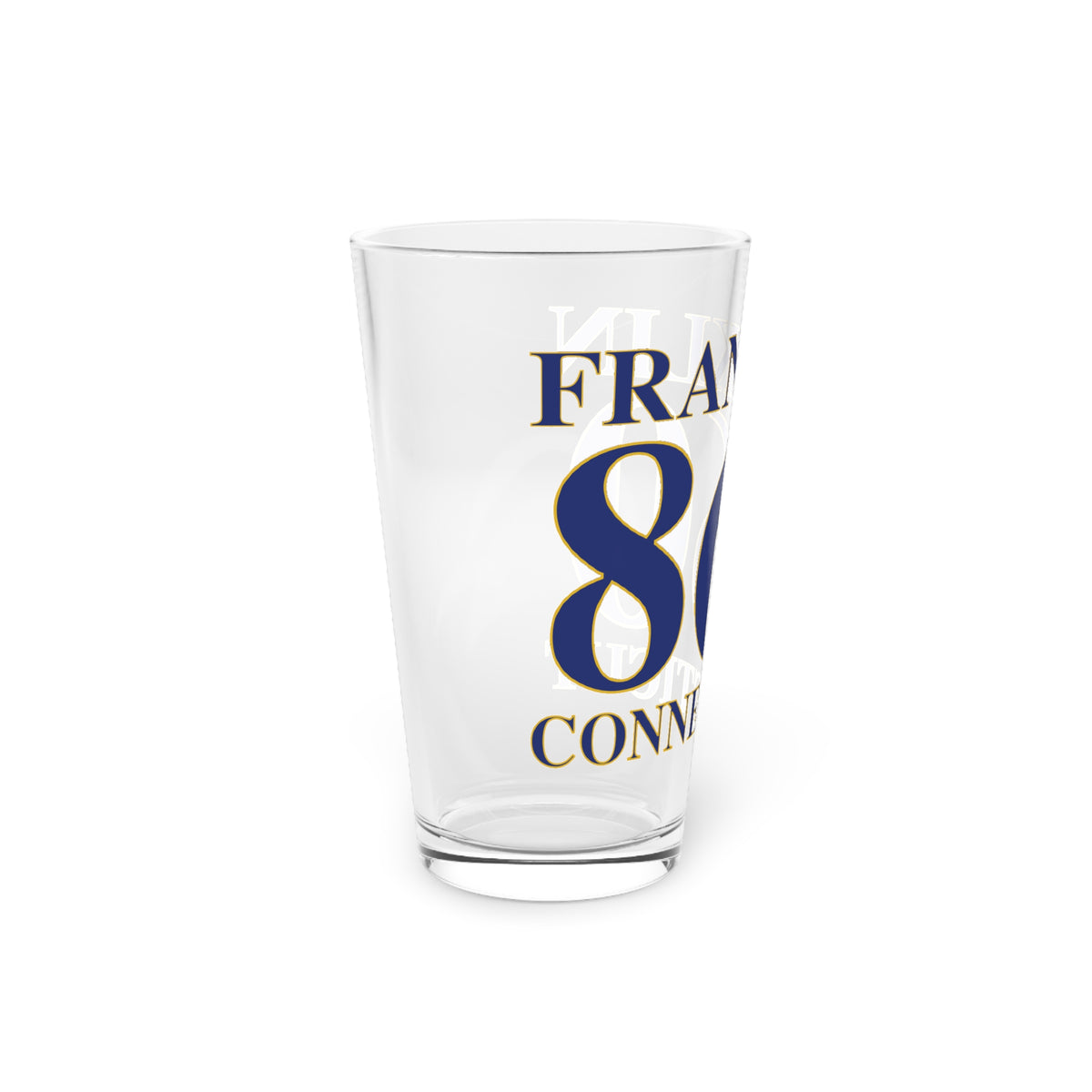 Franklin 860 Connecticut Pint Glass, 16oz
