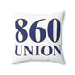 860 Union Spun Polyester Square Pillow