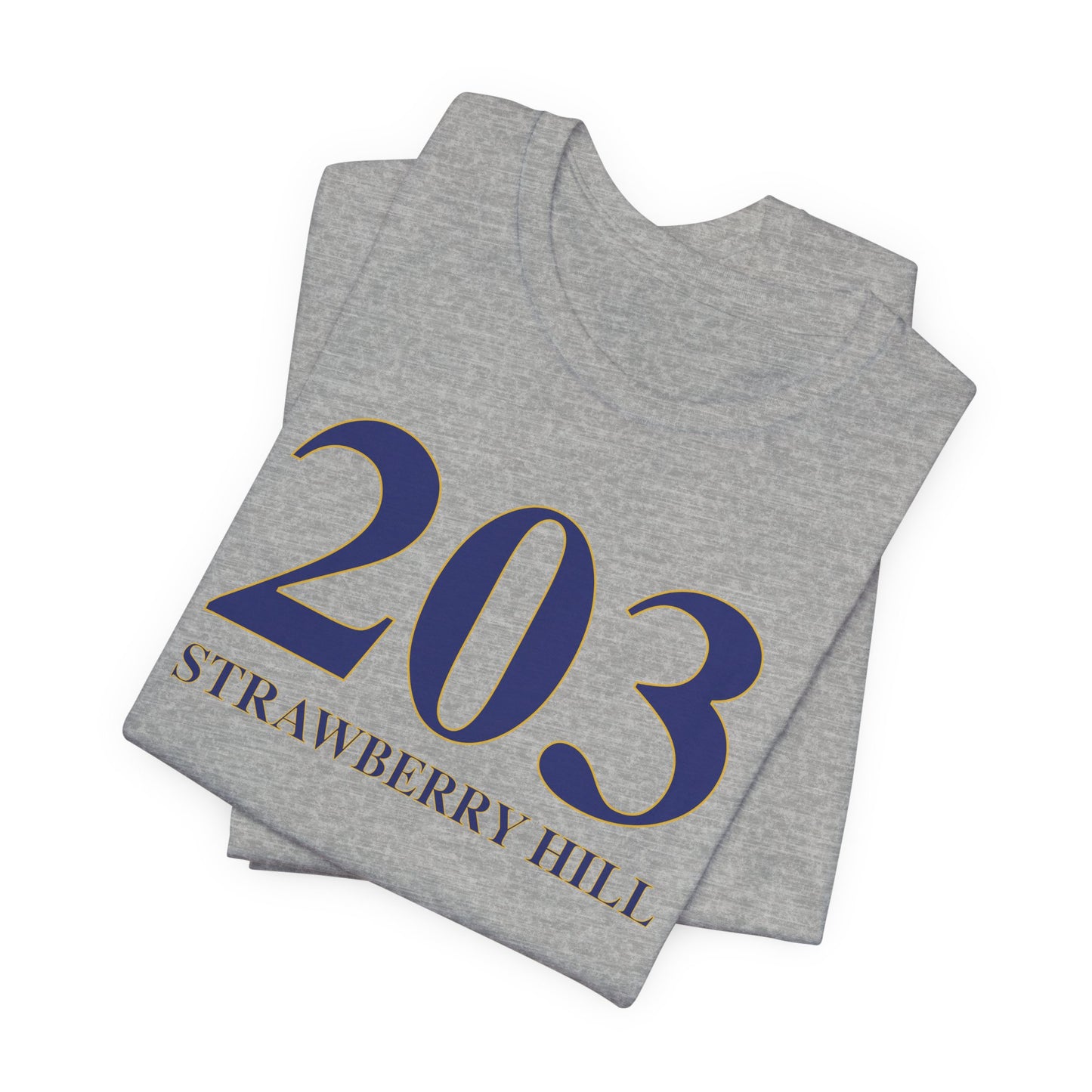 203 Strawberry Hill Unisex Jersey Short Sleeve T-Shirt