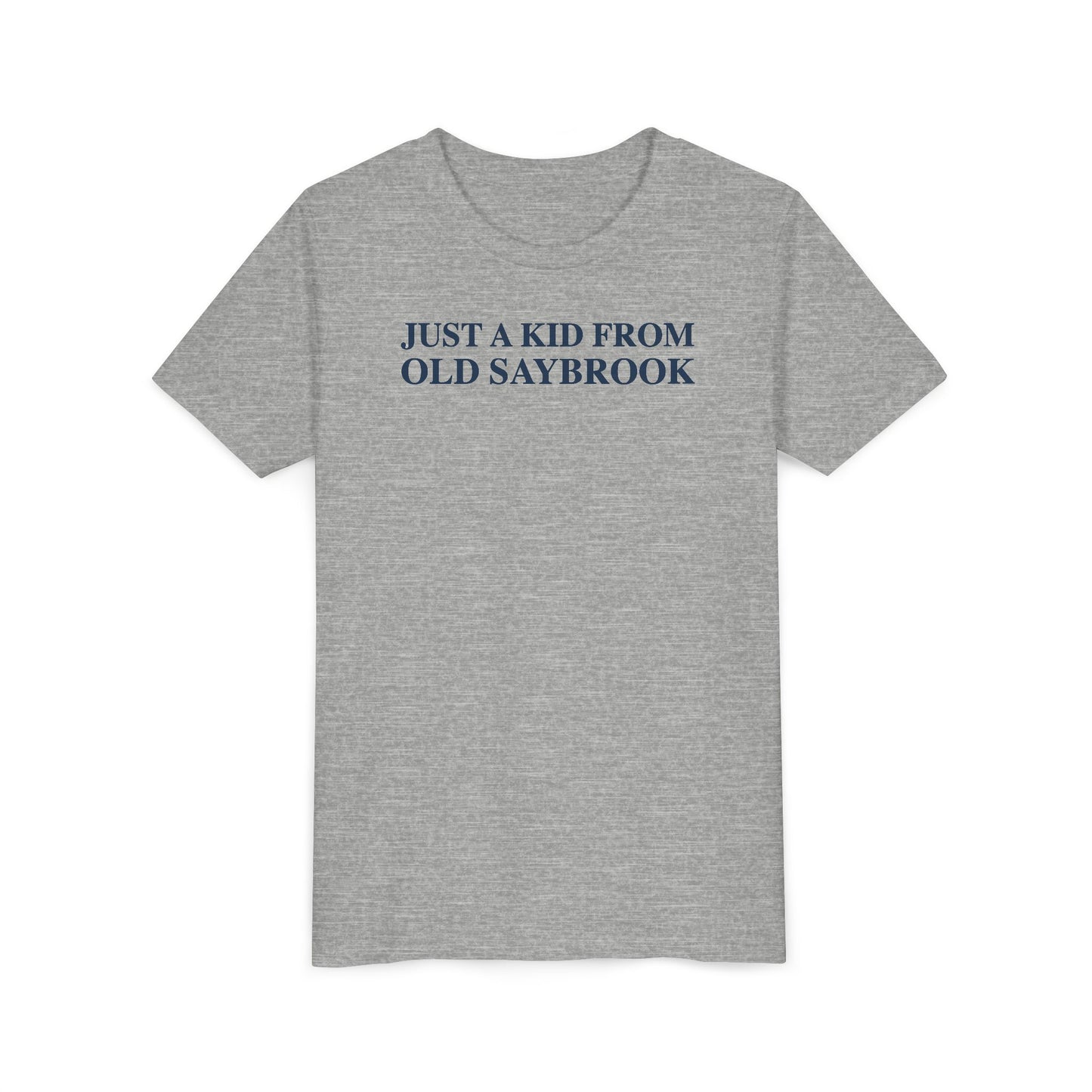 Just a kid from Old Saybrook Youth Short Sleeve T-Shirt