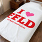 I Heart FFLD Velveteen Plush Blanket