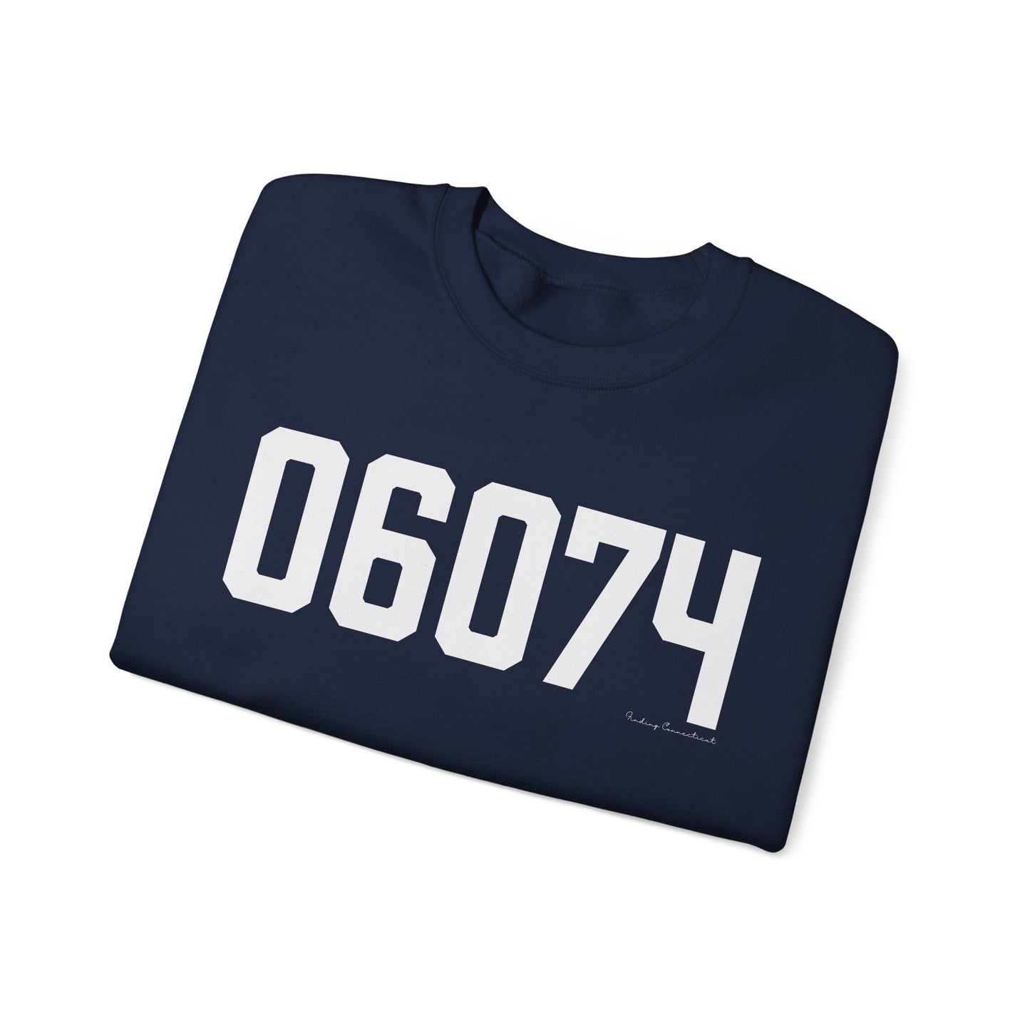06074 - South Windsor CT Zip Code  Unisex Heavy Blend™ Crewneck Sweatshirt