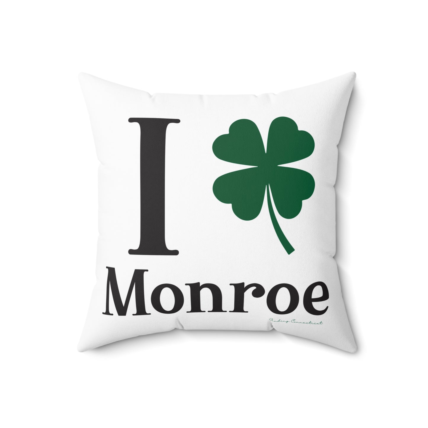 I Clover Monroe  Spun Polyester Square Pillow