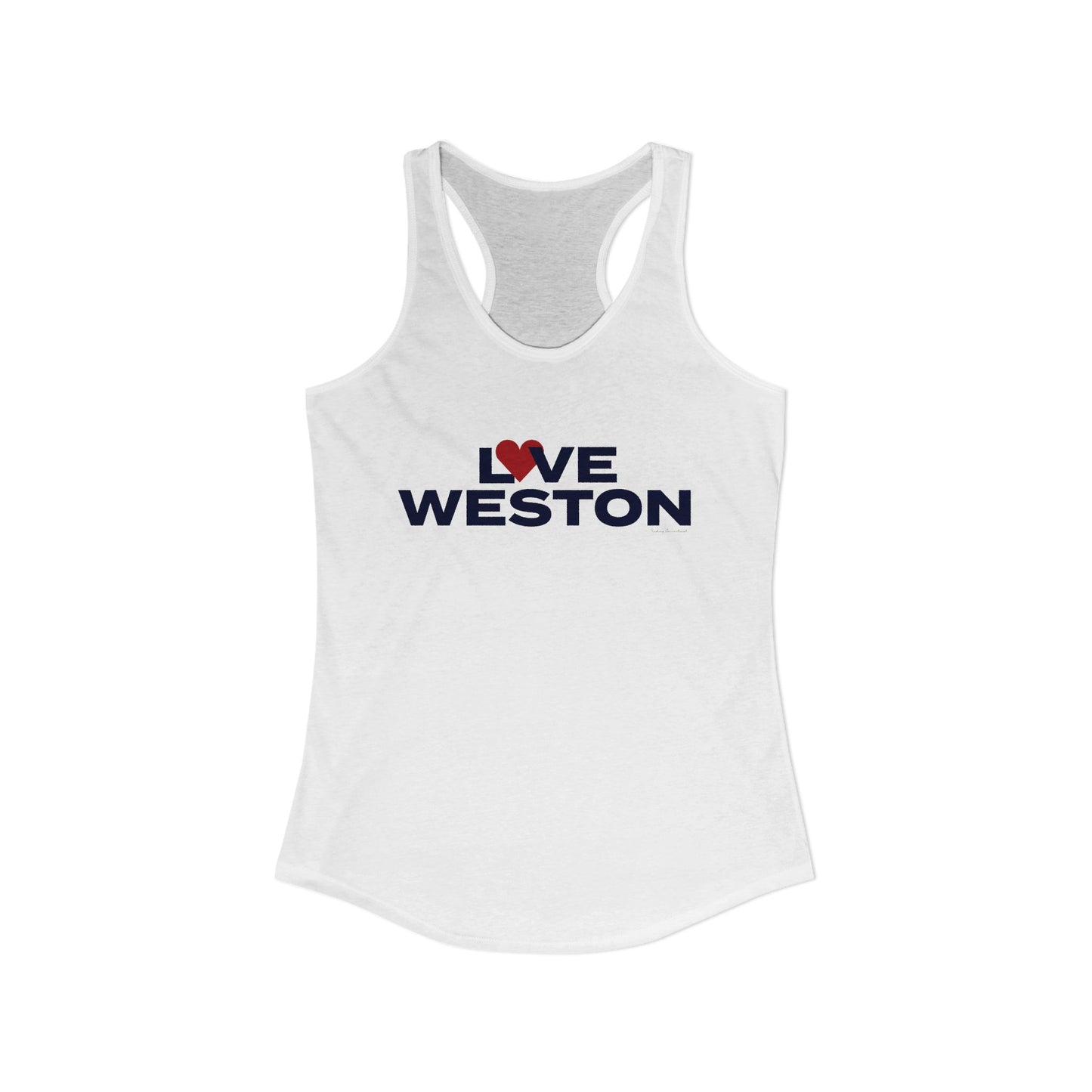 Love Weston Women's Ideal Racerback Tank Top