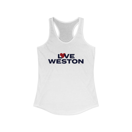 Love Weston Women's Ideal Racerback Tank Top
