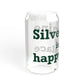 Silvermine is My Happy Place Sipper Glass, 16oz