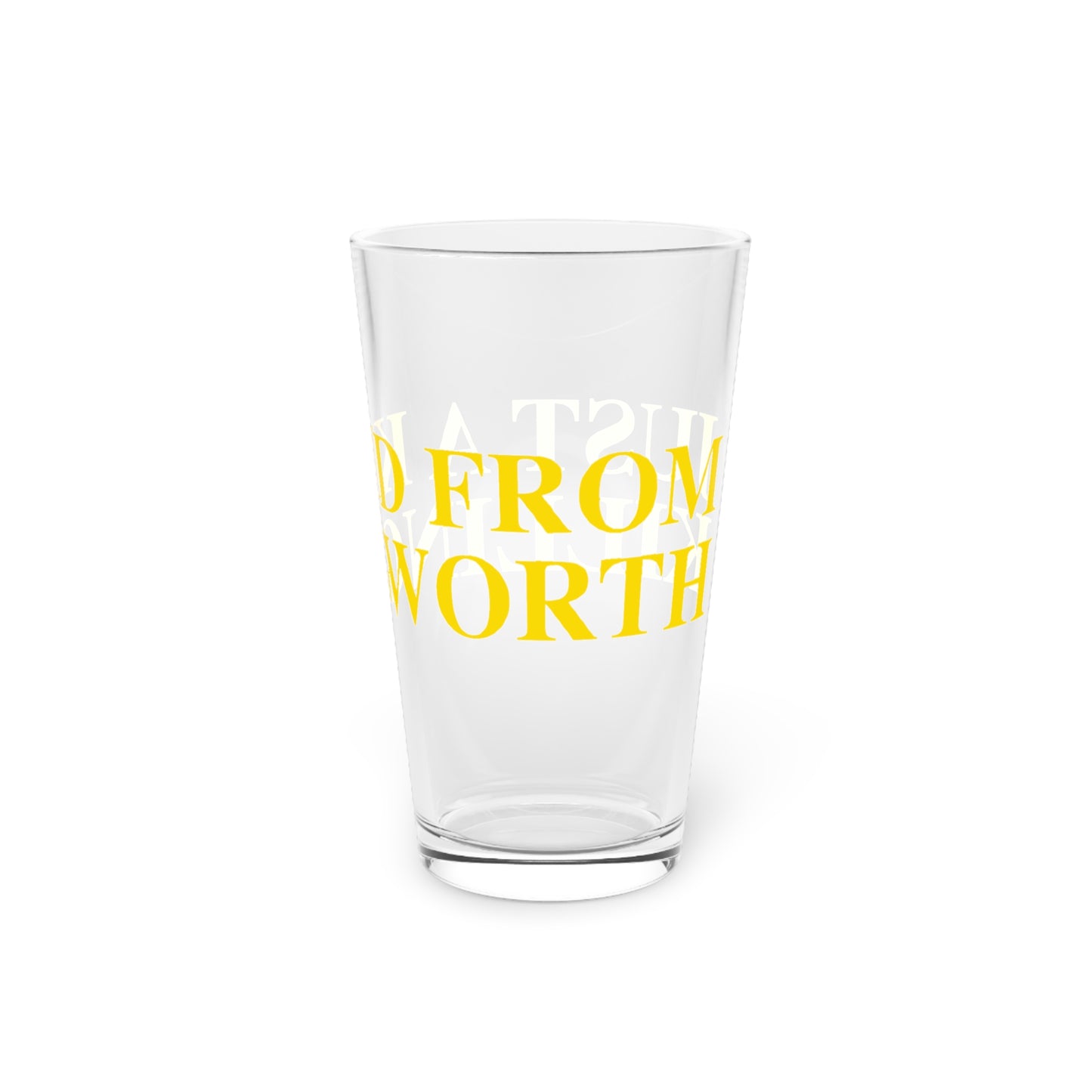 Just a kid from Killingworth Pint Glass, 16oz