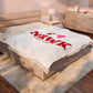 I Heart NRWK Velveteen Plush Blanket