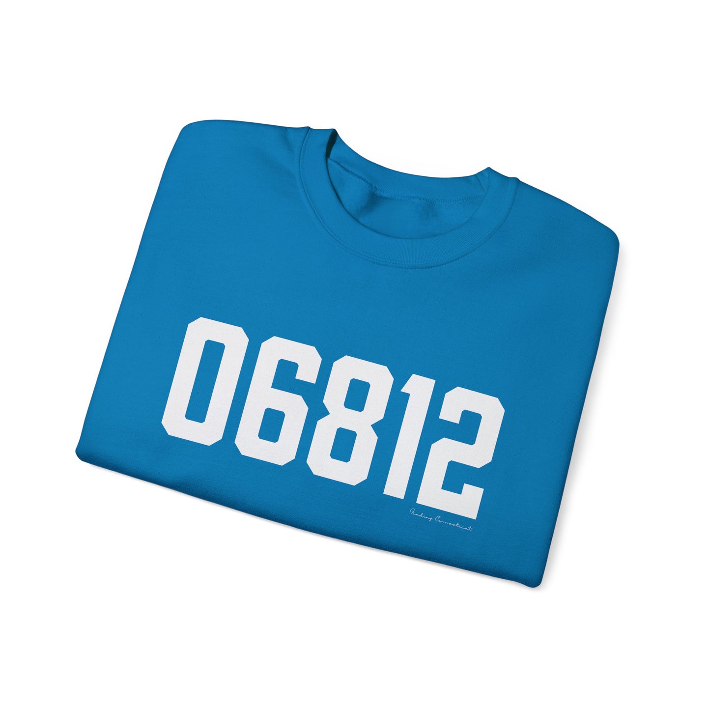 06812 New Fairfield CT Zip Code Unisex Heavy Blend™ Crewneck Sweatshirt