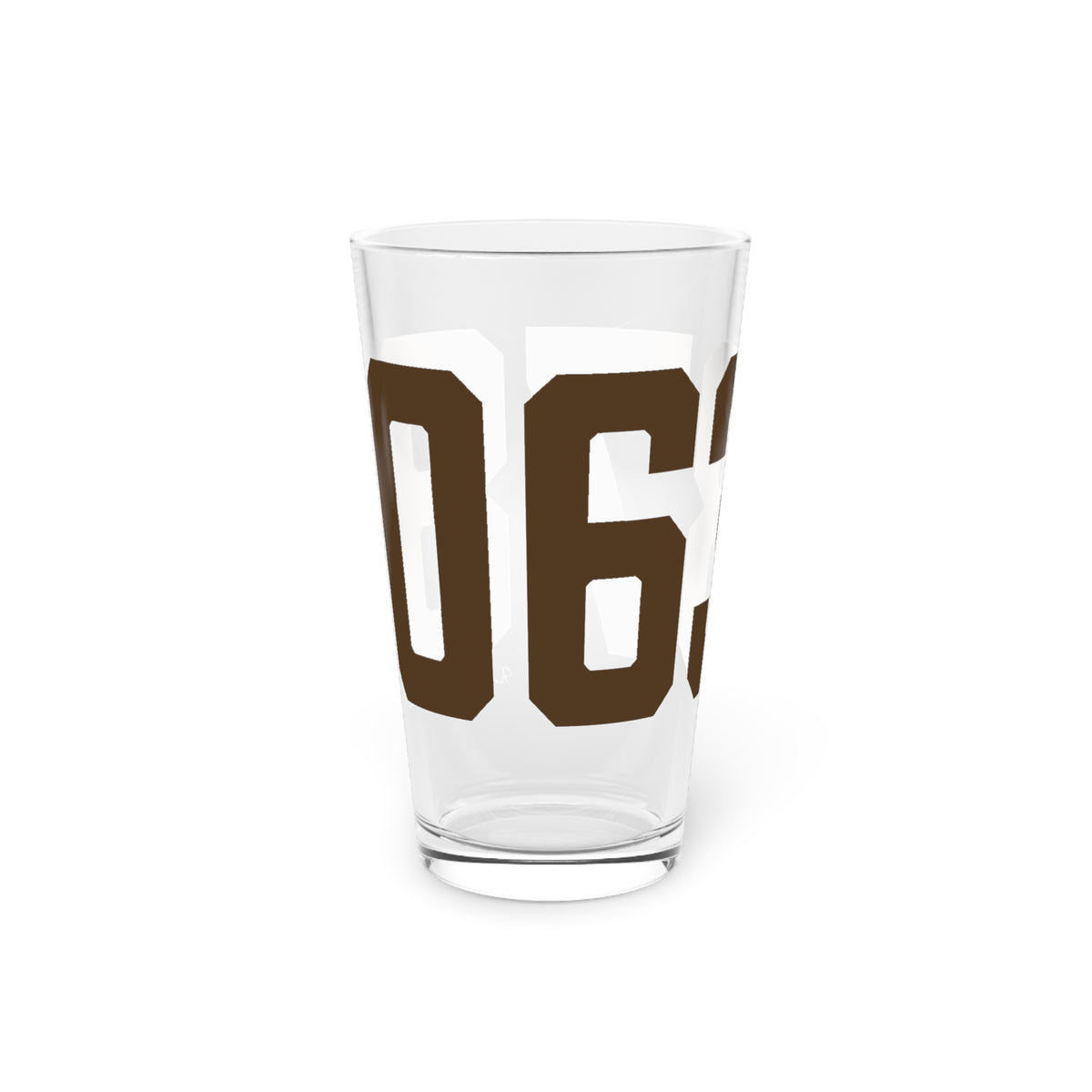 06378 Sprague Connecticut Zip Code Pint Glass, 16oz