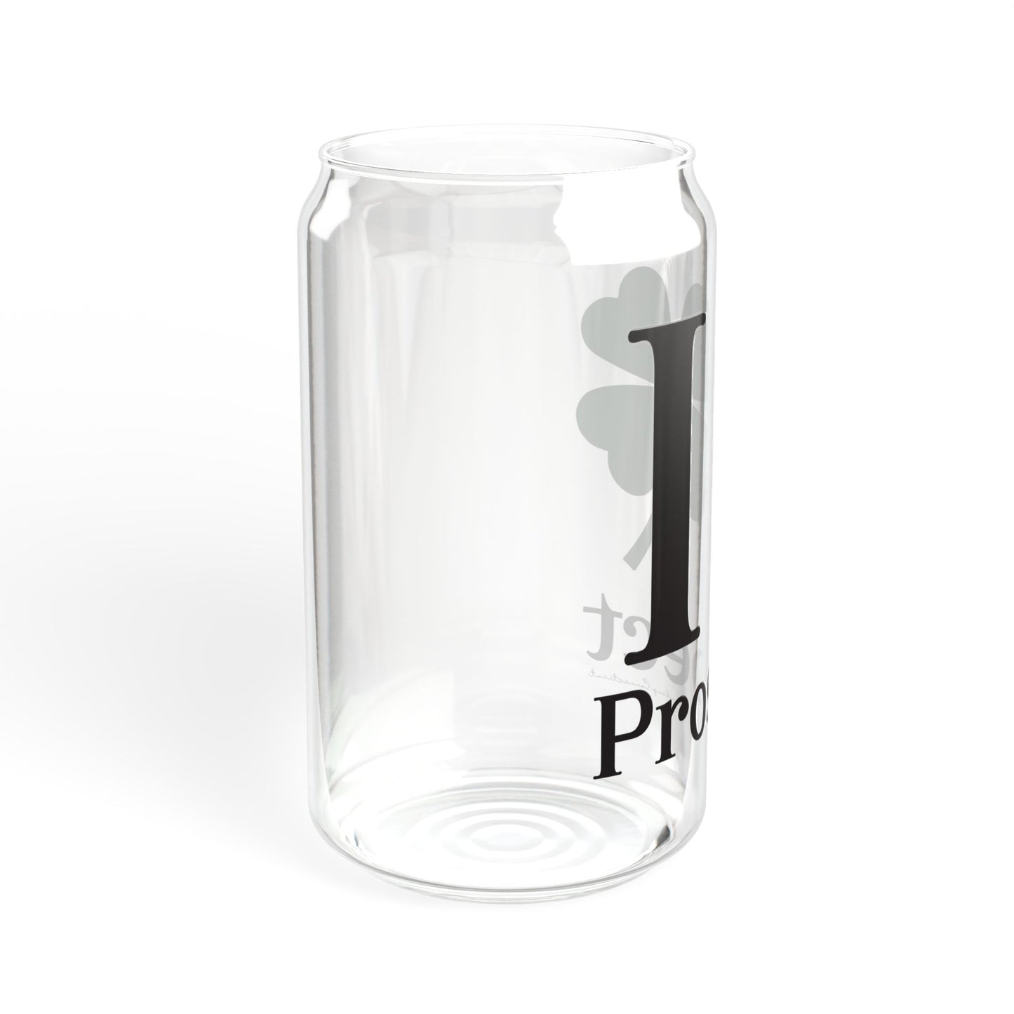 I Clover Prospect Sipper Glass, 16oz