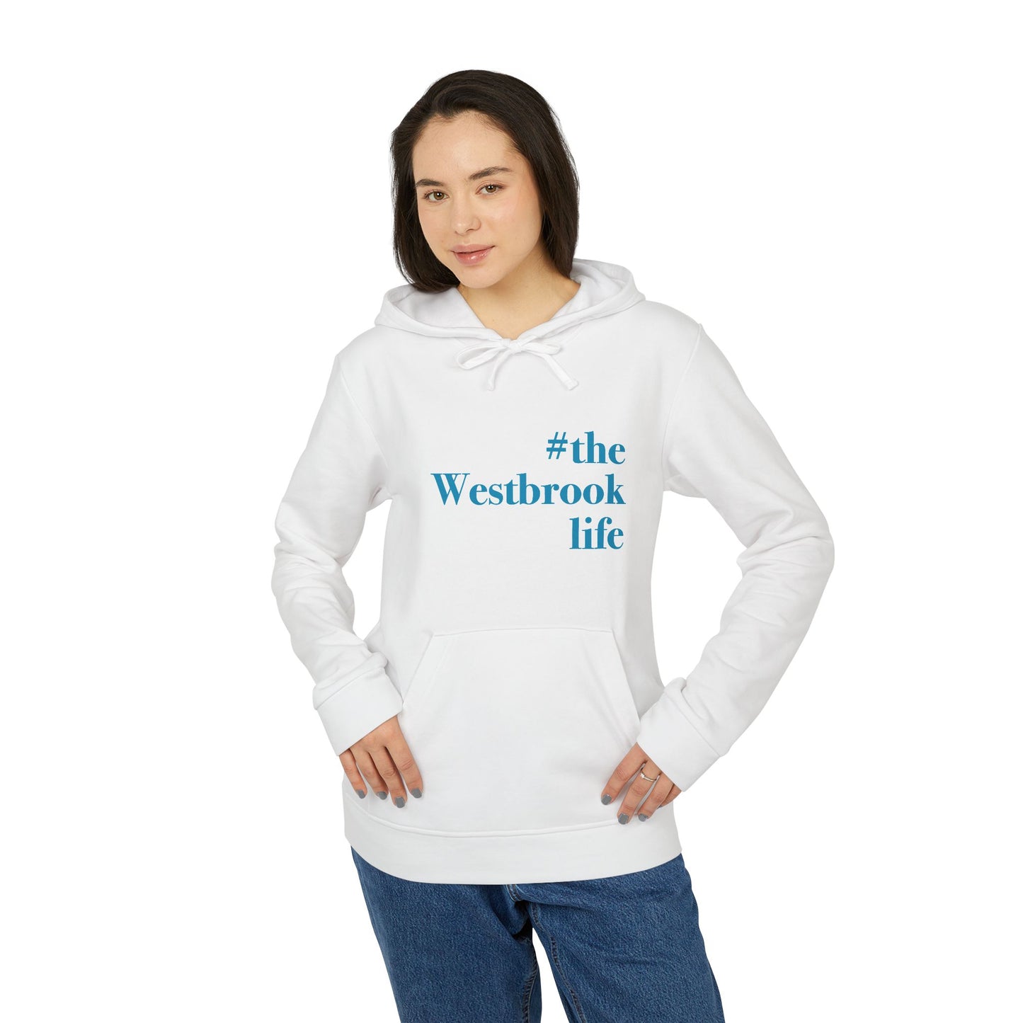 #thewestbrooklife adidas® Unisex Fleece Hoodie