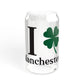 I Clover Manchester Sipper Glass, 16oz