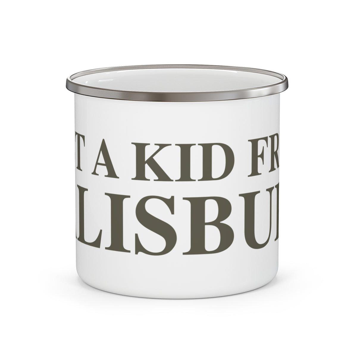 Just a kid from Salisbury Enamel Camping Mug