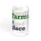 Greens Farms is my Happy Place Sipper Glass, 16oz