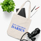 Just a kid from Darien Organic Canvas Tote Bag