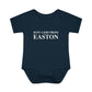 Just a kid from Easton Infant Baby Rib Bodysuit