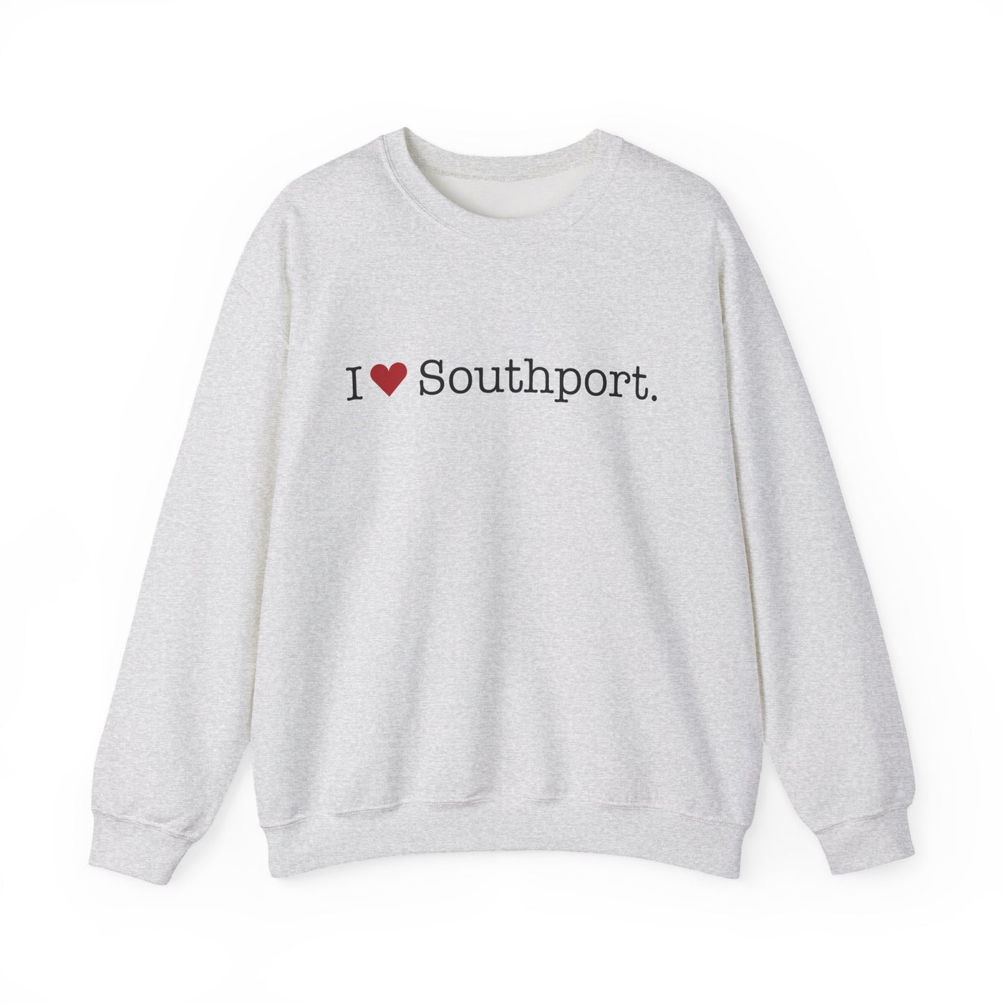 I Heart Southport. Unisex Heavy Blend™ Crewneck Sweatshirt