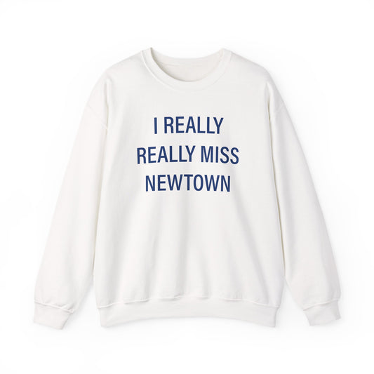 I Really Really Miss Newtown Unisex Heavy Blend™ Crewneck Sweatshirt