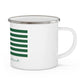 Union Connecticut St. Patrick’s Day Flag Enamel Camping Mug