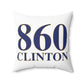 860 Clinton Spun Polyester Square Pillow